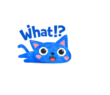 Blue Zippy Cat sticker 8