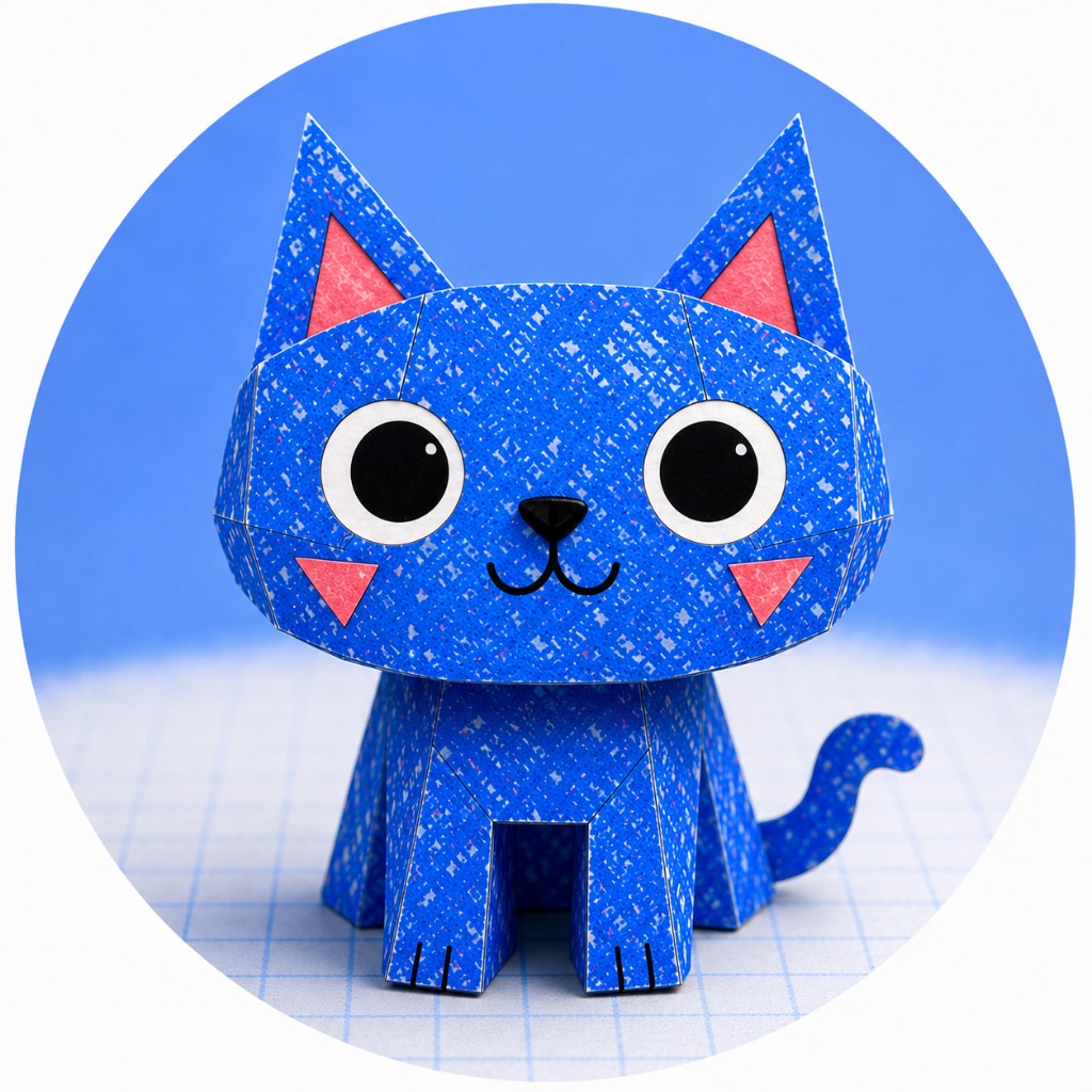Zippy — Blue Zippy Cat