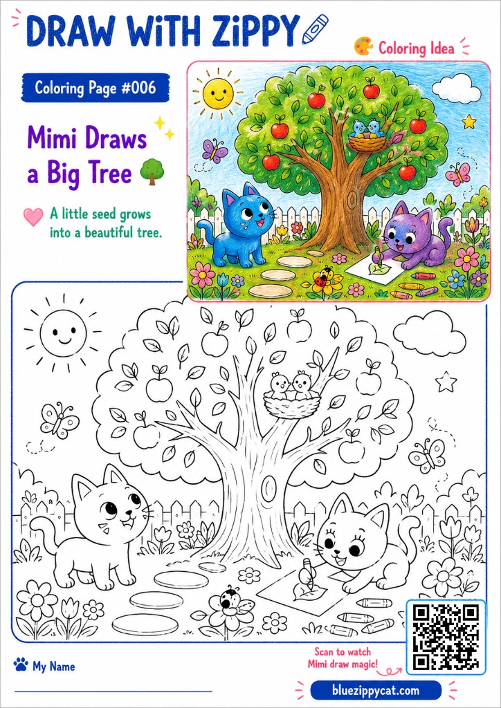 Mimi Draws a Big Tree 🌳 thumbnail