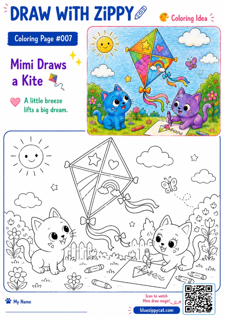 Mimi Draws a Kite 🪁 thumbnail